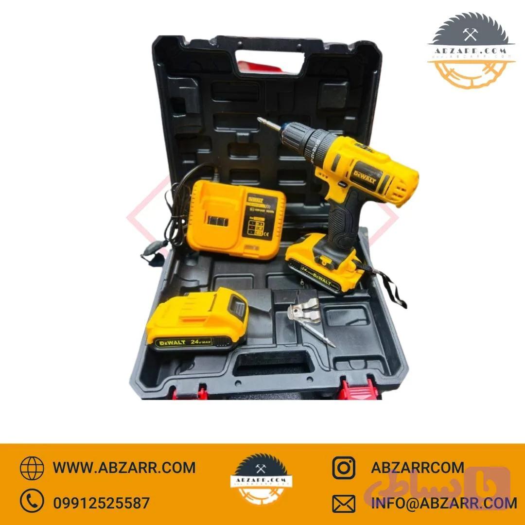 دریل شارژی چکشی 24 ولت دیوالت مدل DCD 700 — تصویر 1