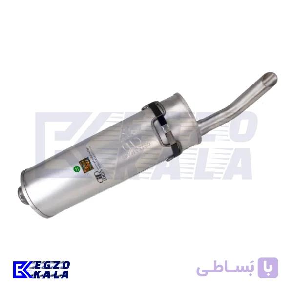 منبع انتهایی اگزوز 405 (استیل) ایران دلکو