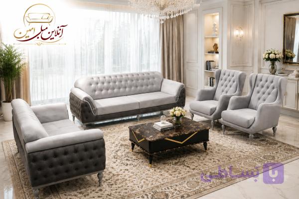 مبل پاریس – هشت نفره- کیفیت ضمانتی