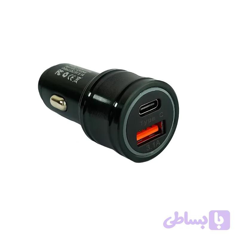شارژر فندکی مدل wkn-C208 — تصویر 1