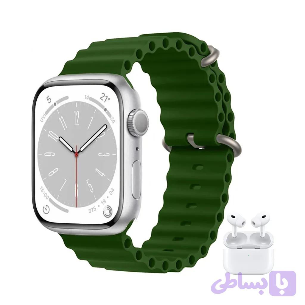 ساعت هوشمند KW 55MAX + ایرپاد — تصویر 1