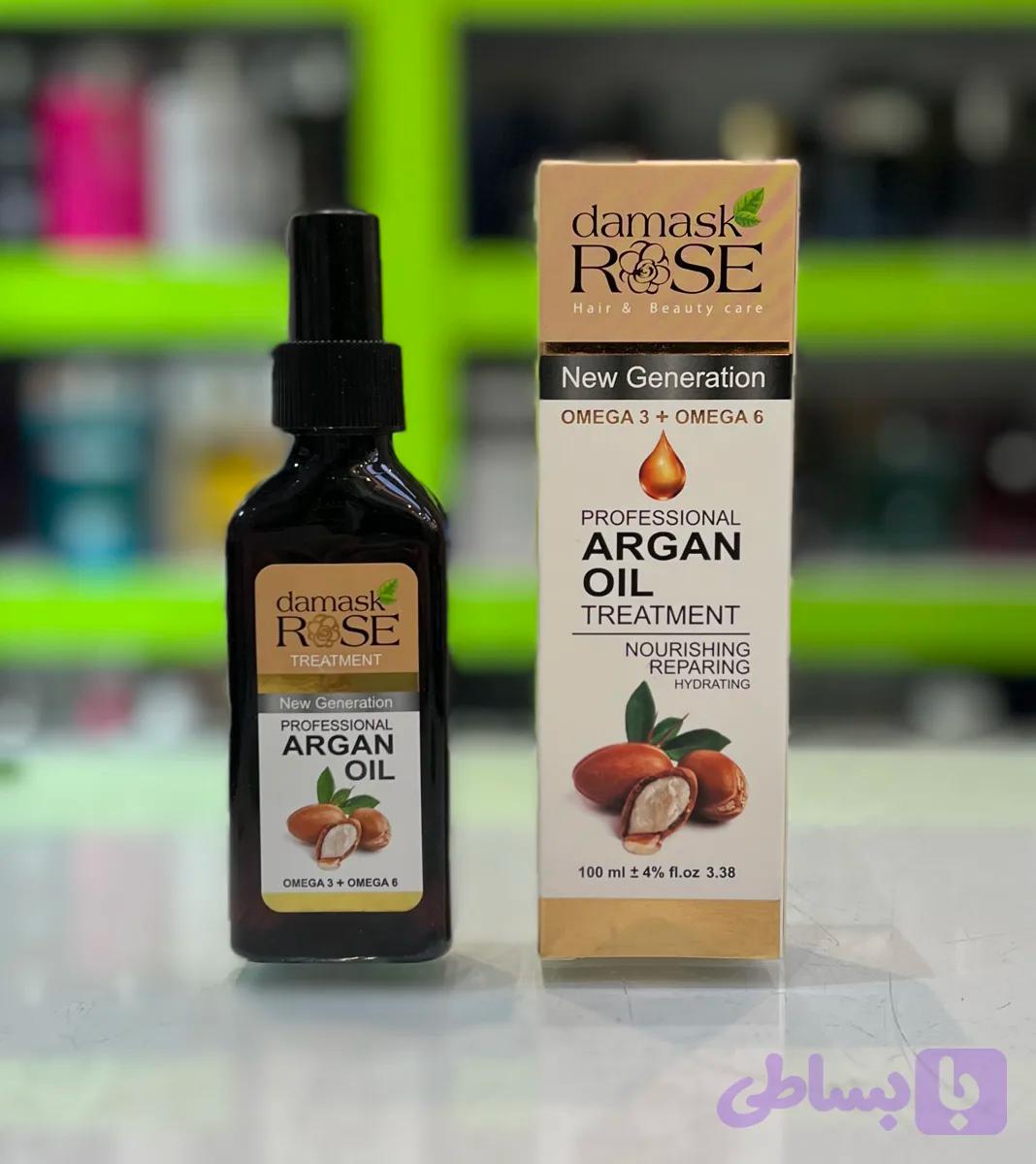 روغن آرگان داماسک رز