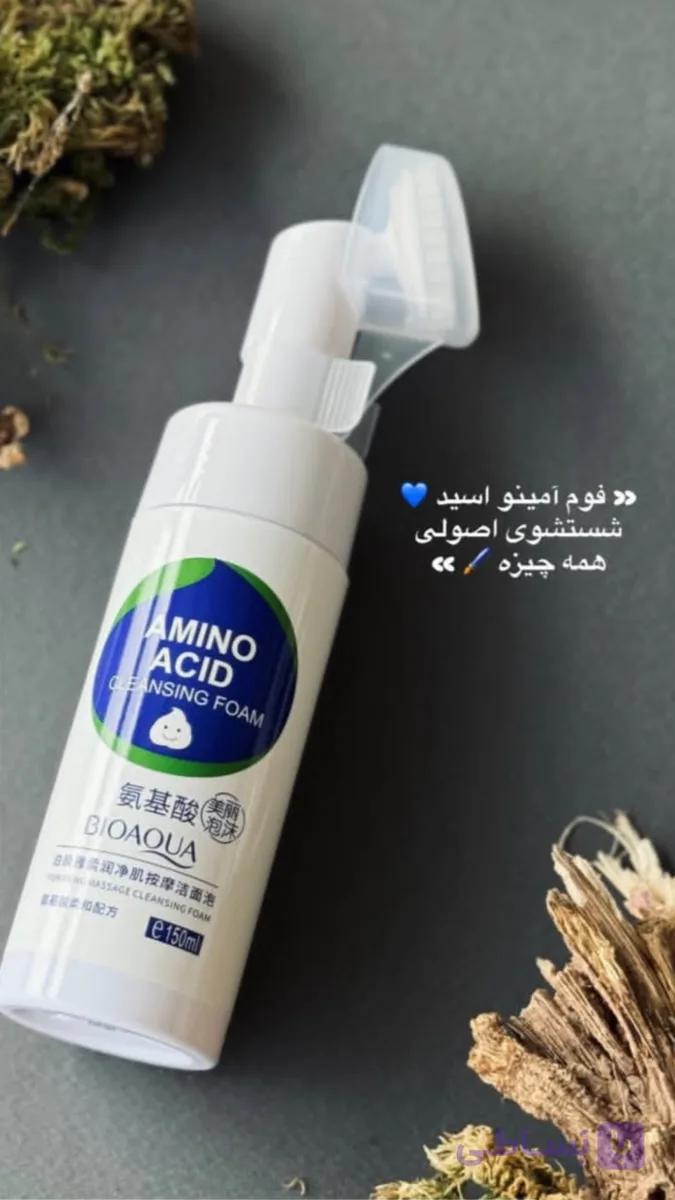 فوم فیس براش دار آمینو اسید