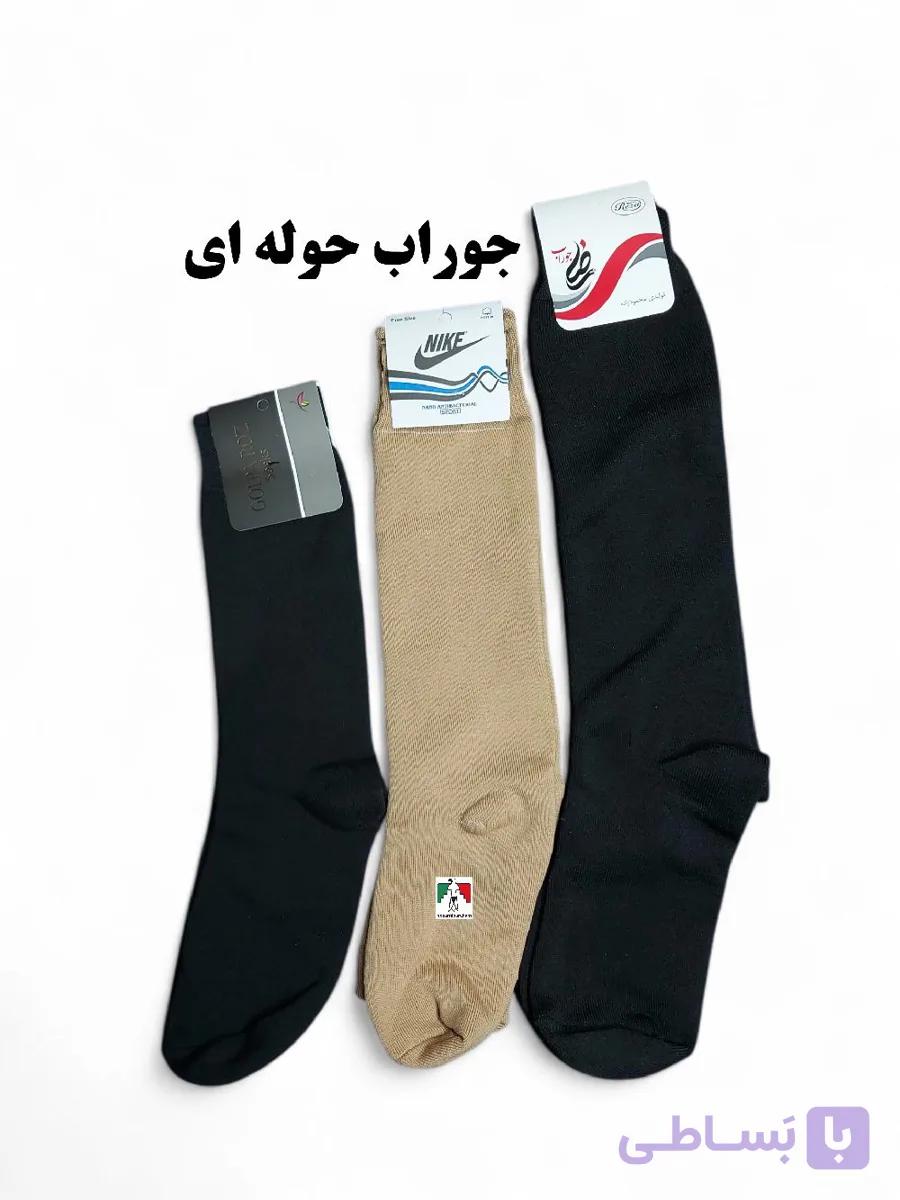 جوراب سربازی حوله ای نظامی — تصویر 1