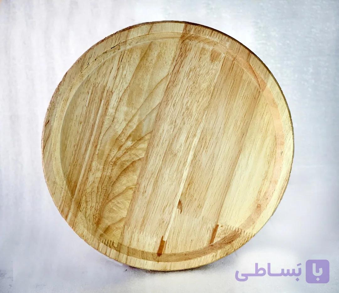 بشقاب سرو گرد