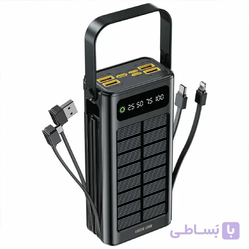 پاوربانک 20 وات گرین لاین مدل Solar X ظرفیت 30000 میلی آمپر ساعت — تصویر 1