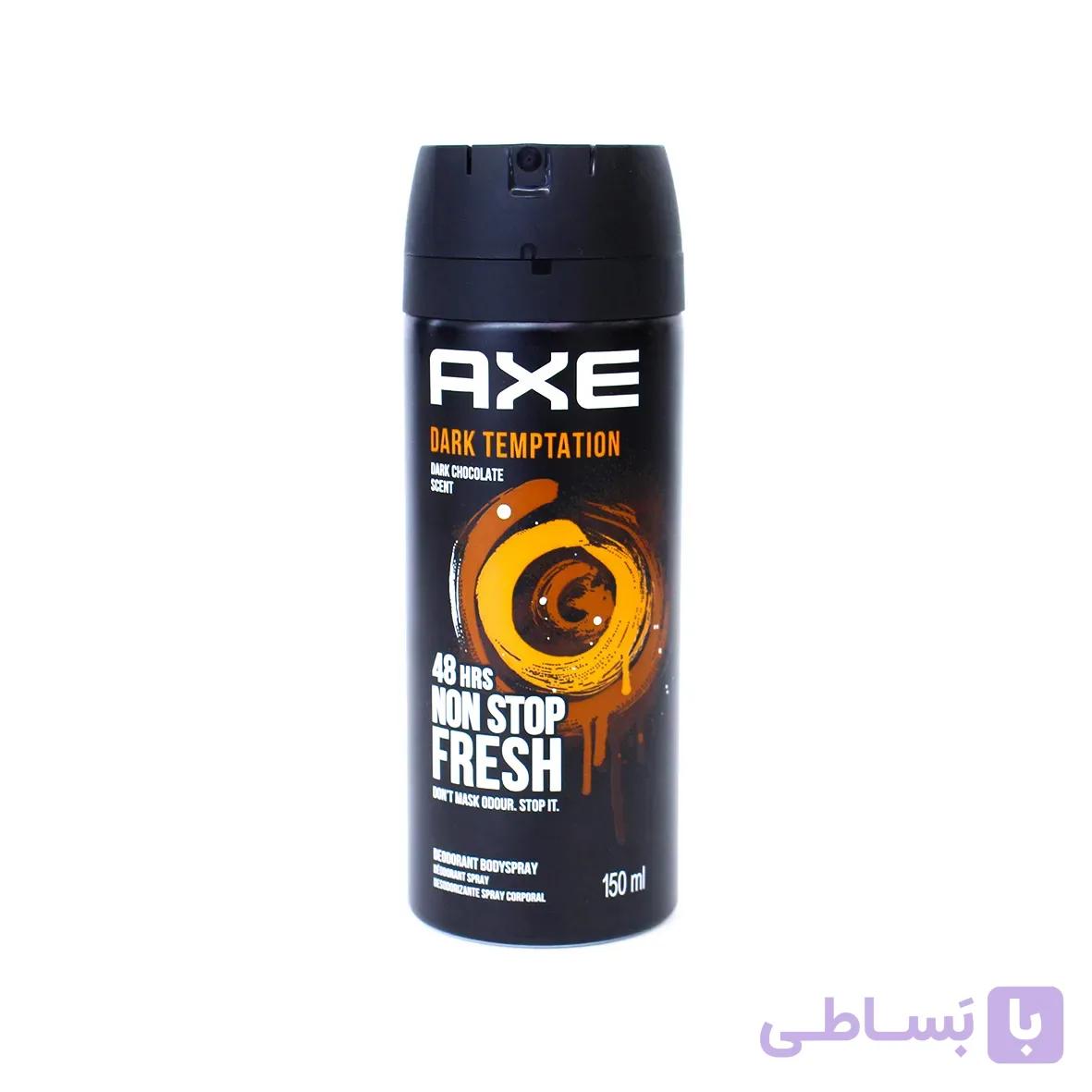 اسپری بدن اکس مدل Dark Temptation حجم 150 میلی