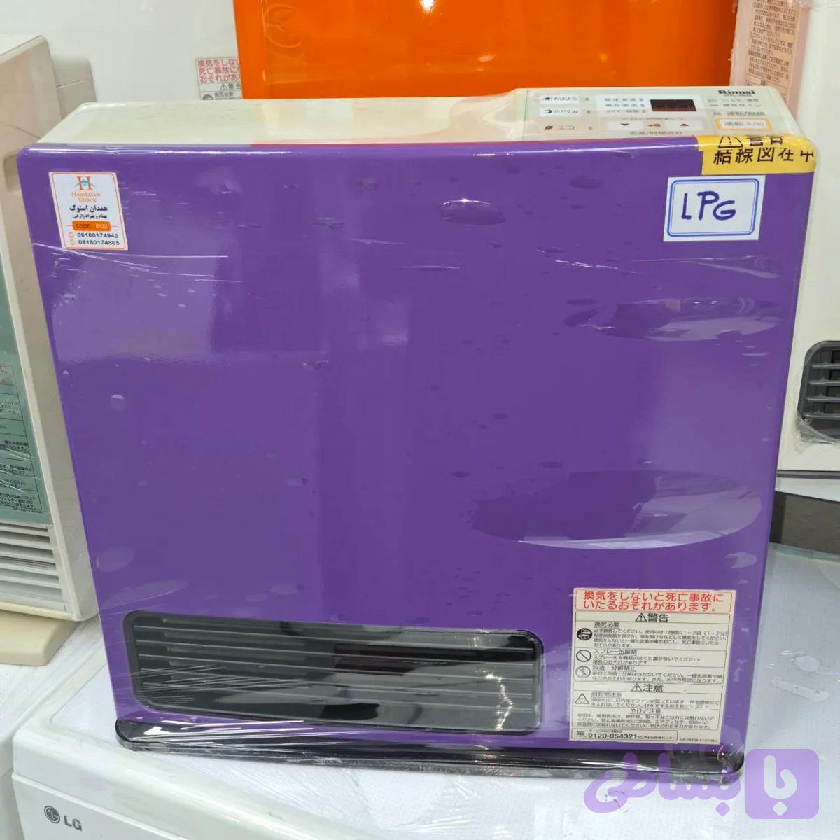 بخاری ژاپنی کلید راست 4000 وات | گاز شهری و کپسولی (کد 3326) — تصویر 1