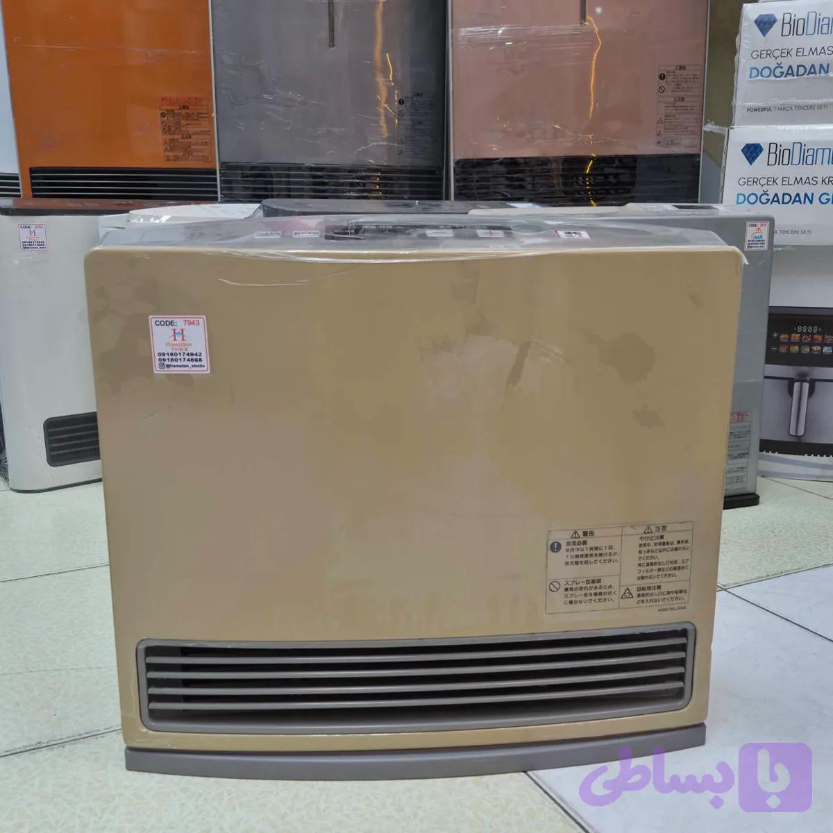 بخاری ژاپنی 3500 وات بدون دودکش (کد 3228) — تصویر 1