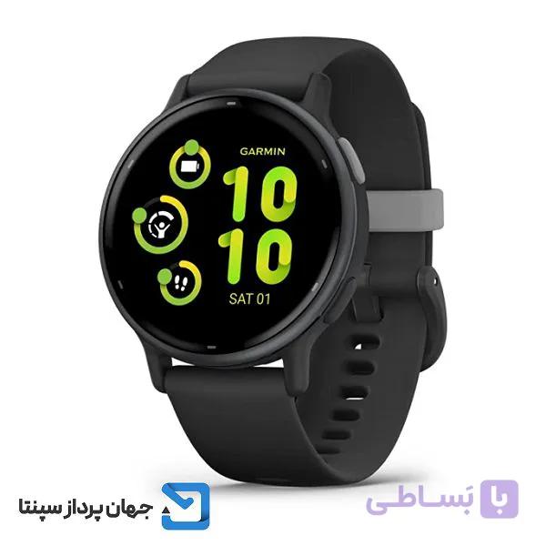 ساعت گارمین vivoactive 5 black — تصویر 1