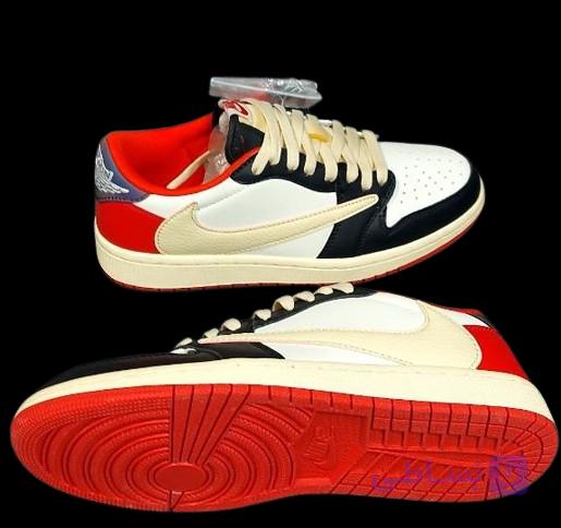 کتونی نایکی ایرجردن ۱ (Air Jordan 1) طرح تراویس اسکات