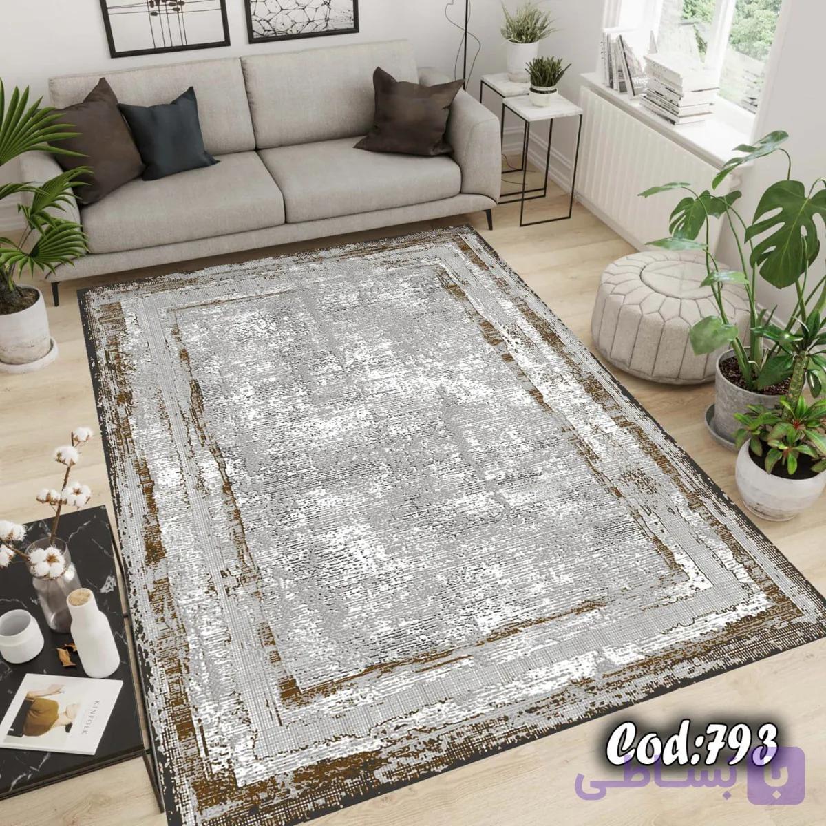 کاور فرش / روفرشی کشدار مخمل شانل ترک کد A793
