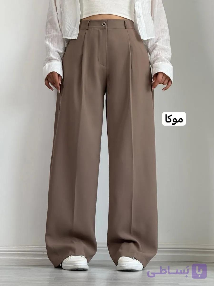 شلوار کرپ مورگان