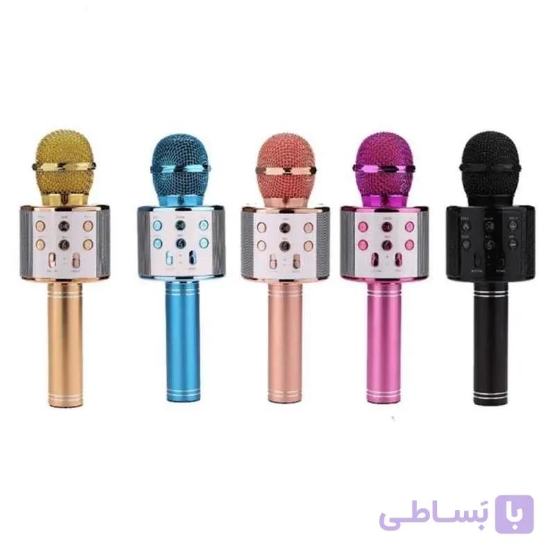 میکروفن بلوتوثی ws-858 باتری بزرگ