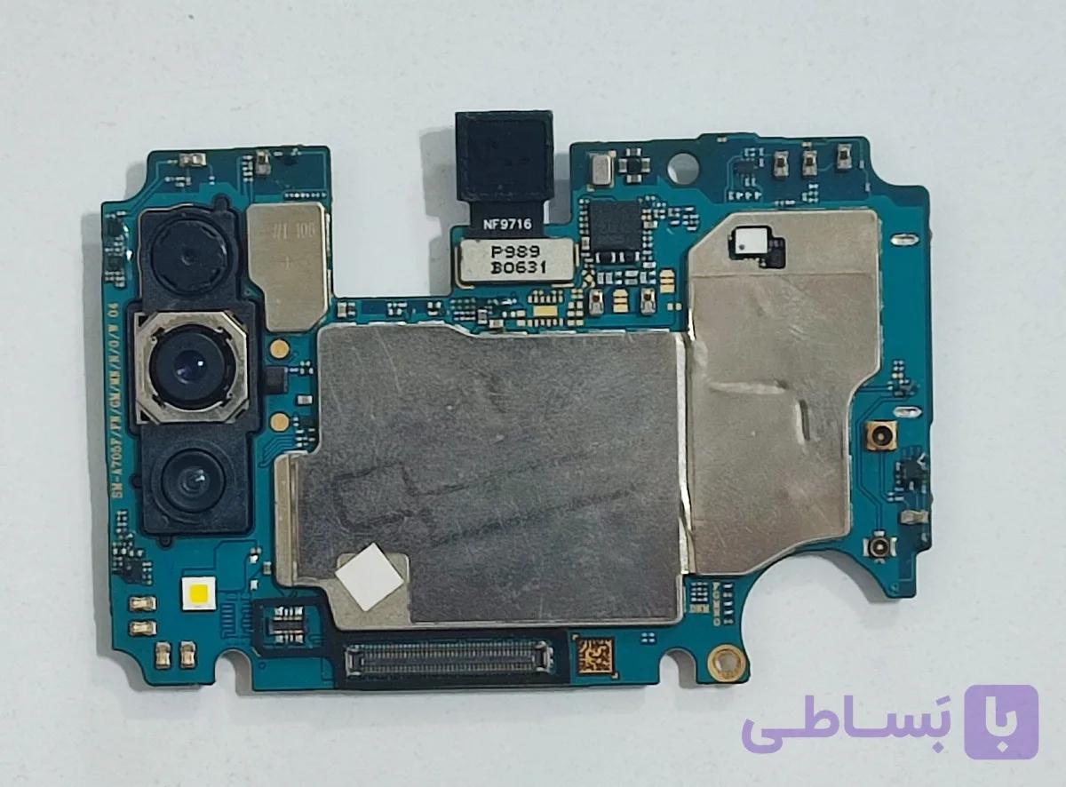 مین برد روشن سامسونگ A70 (A705 F) حافظه 128 گیگابایت رم 6 گیگابایت (روکاری)