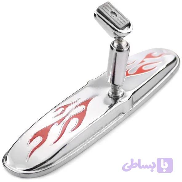 آینه وسط استیل پشت آتشی