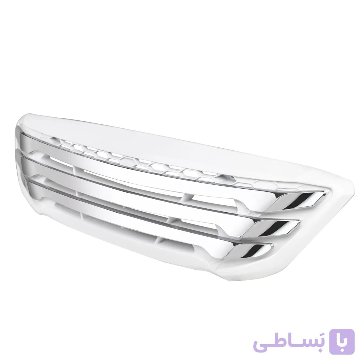 جلو پنجره تیبا(طرح سوناتا) سفید کروم