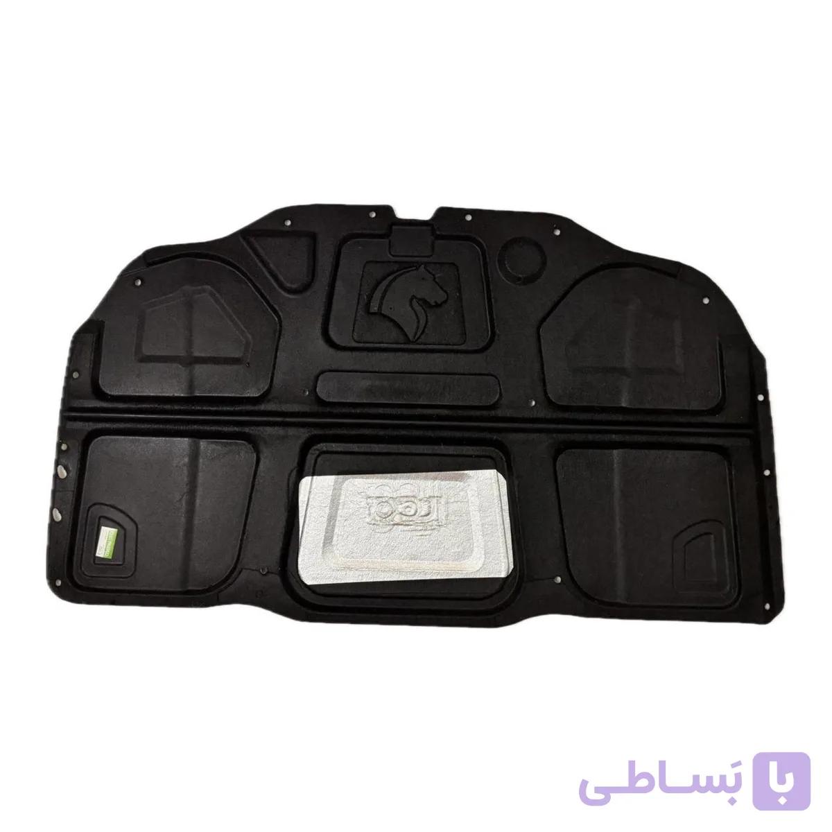عایق درب موتور دنا مشکی آلومینیوم دار