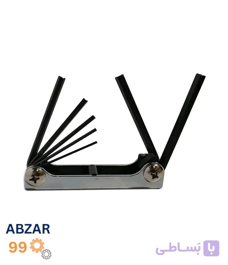 ست چاقویی 7 عددی 6 – 1/5 آچار آلن ایت EIGHT مدل 1-NO009 — تصویر 1