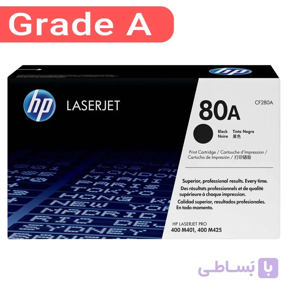 کارتریج تونر اچ‌ پی مدل 80A مشکی