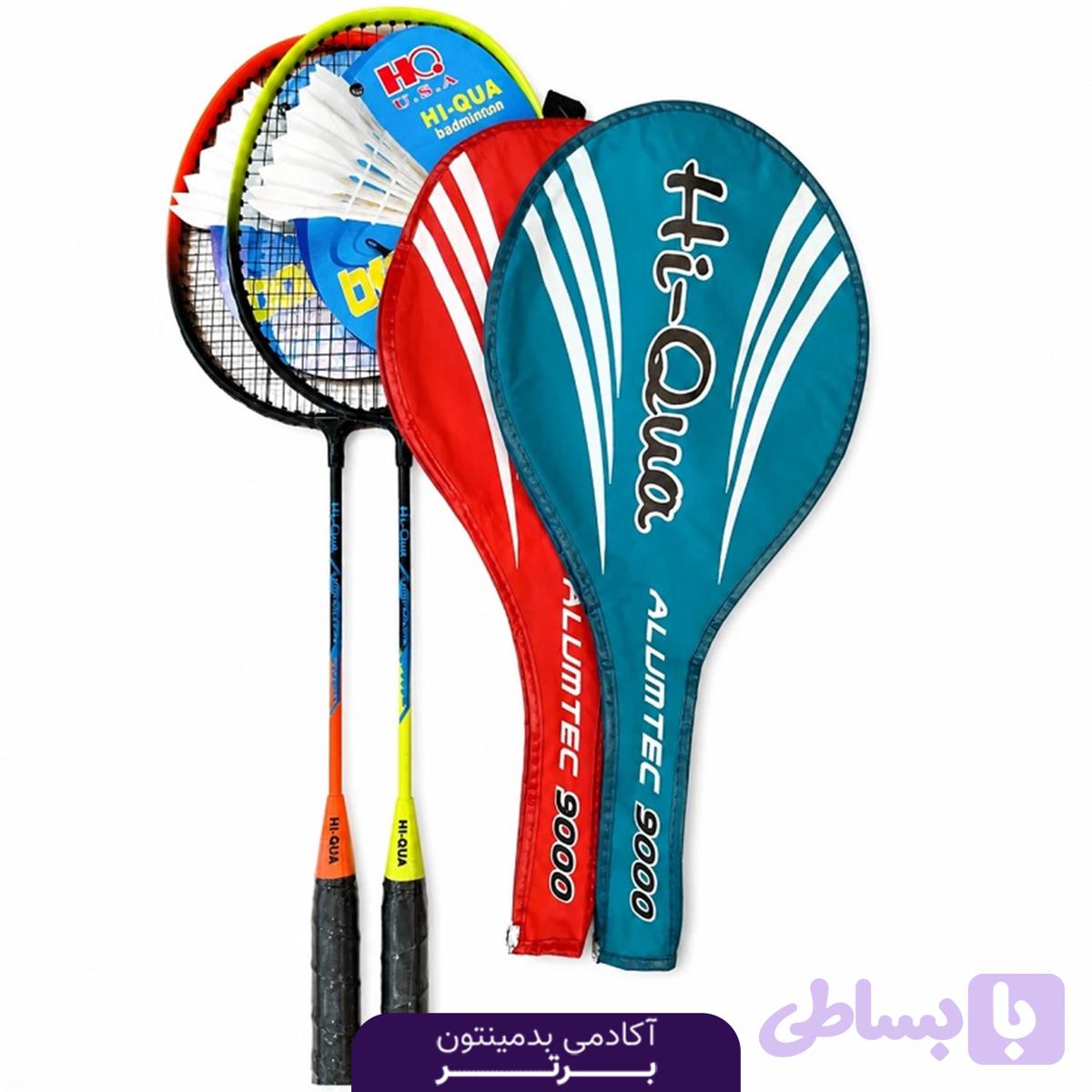 راکت بدمینتون نشکن بادوام Hi QUA — تصویر 1