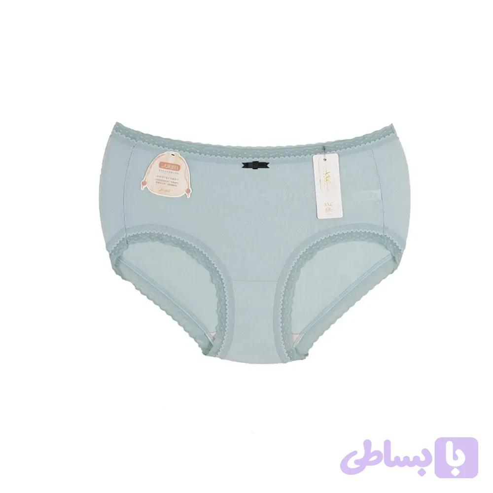 شورت زنانه اسلیپ توری لبه تور دالبری جنس تور و گیاهی فری سایز