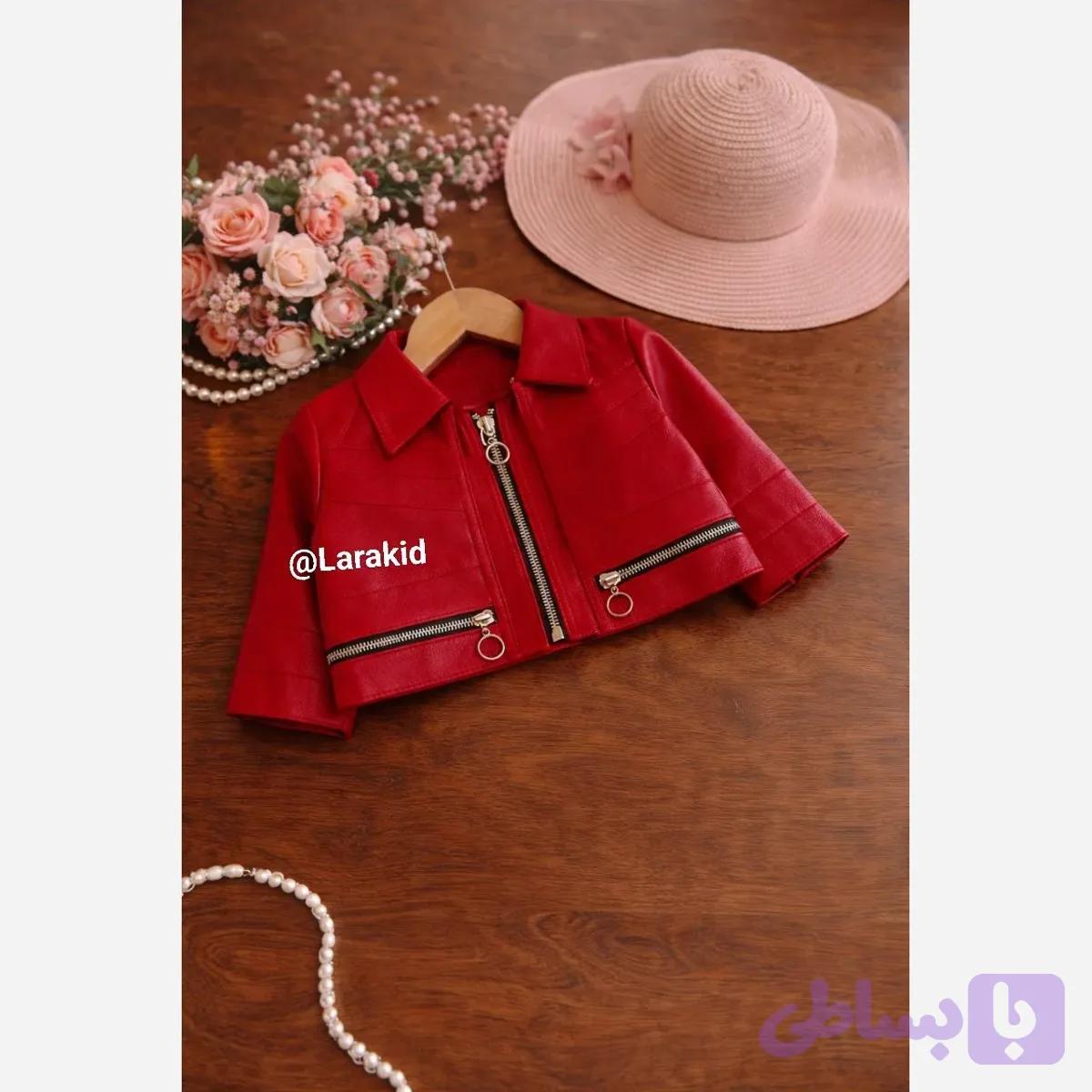 کت چرم دخترانه مناسب 2 تا 8 سال