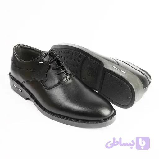 کفش مردانه مجلسی اداری اسپرت با رویه چرم صنعتی مدل گام