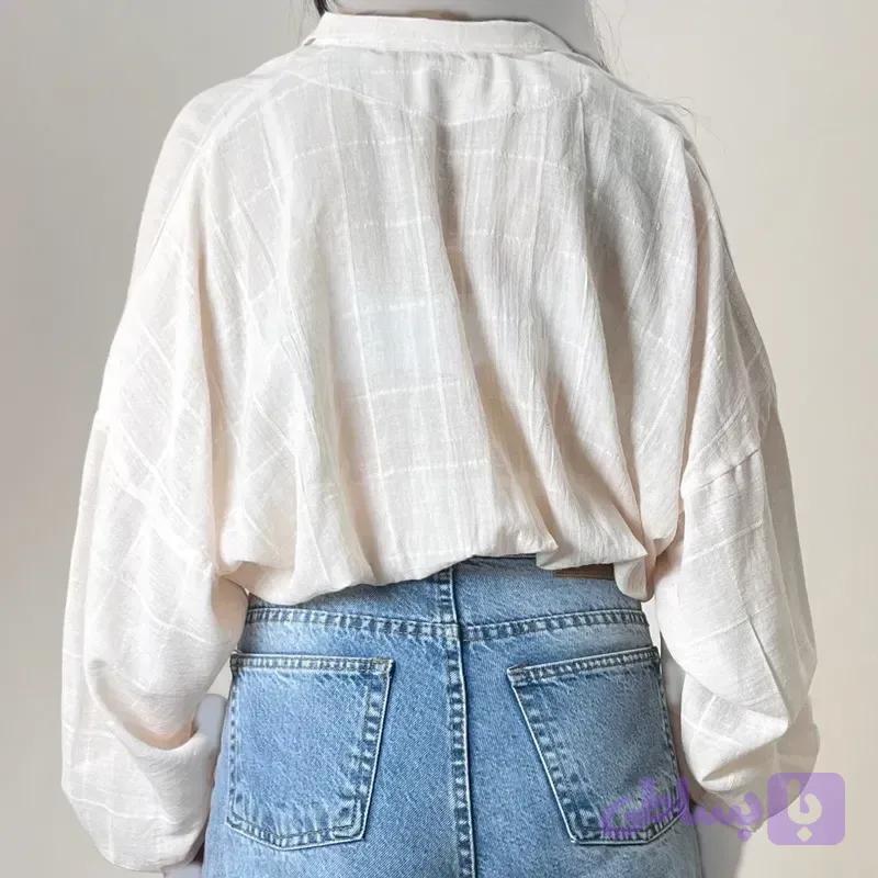 بامبر جکت تابستانی لینن زنانه