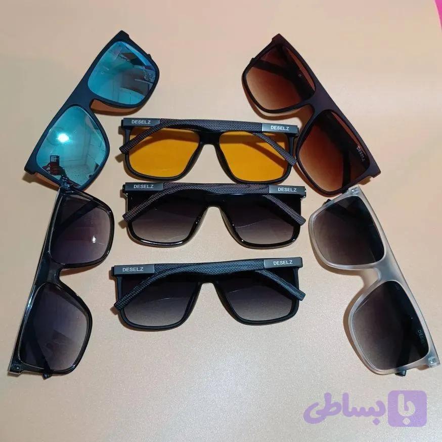 عینک آفتابی مردانه دیزل DESELZ آیتم 2307 استاندارد UV400 مناسب صورت متوسط و بزرگ