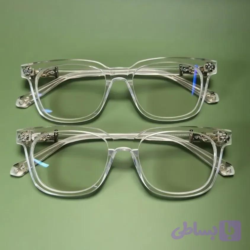 عینک طبی بلوکات و UV400 کروم هارتز مناسب کامپیوتر و موبایل یونیسکس
