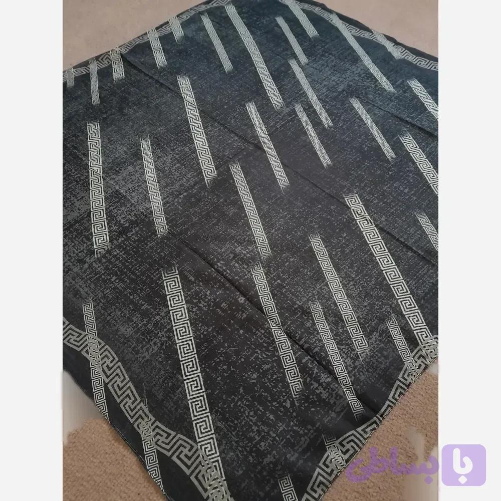 مینی اسکارف نخی قواره 90 سانتی متر تابستانی سبک و راحت