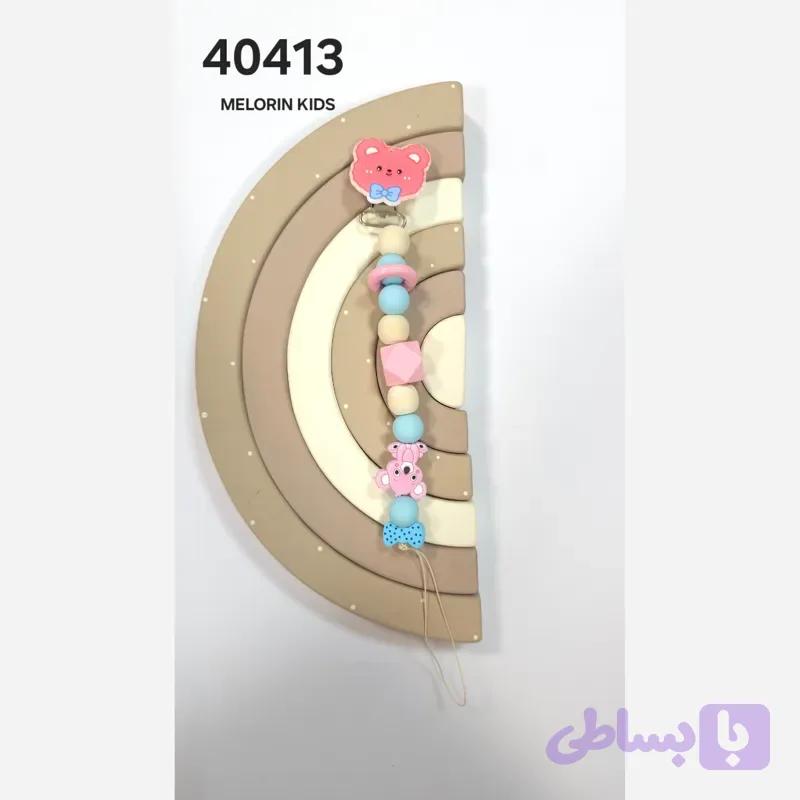 بند پستونک نوزادی جعبه ای قابل سفارش در رنگبندی های گوناگون