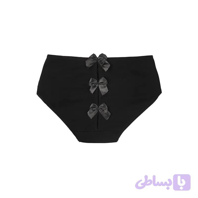شورت اسلیپ زنانه نخی پشت چاپ طرح پاندا برند بانو سایز 2XL