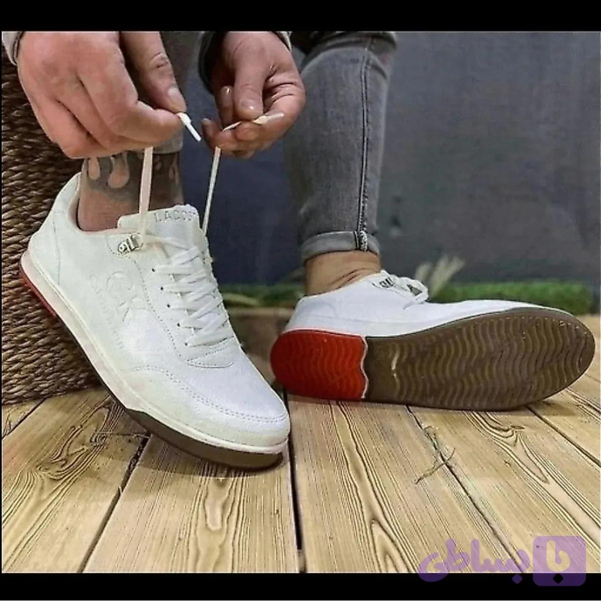 کفش نایک اسپورت پیاده روی سفید مدل ونس کلاسیک سایز 41 تا 44