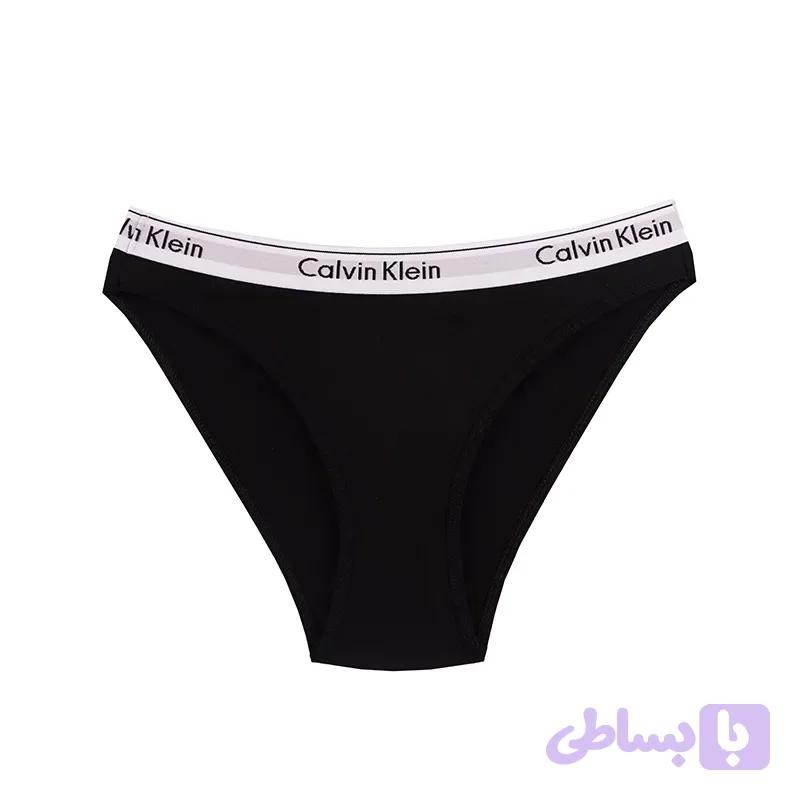 شورت اسلیپ زنانه نخ و پنبه و لاکرا کش اسپرت Calvin Clein برند مرلین