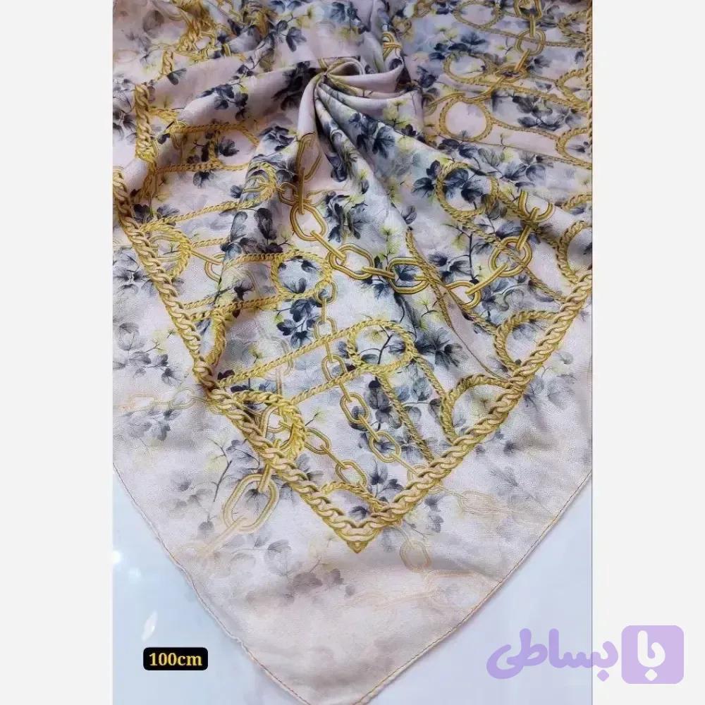 پک 6 عددی روسری زنانه نخی قواره یک متری رنگبندی متنوع