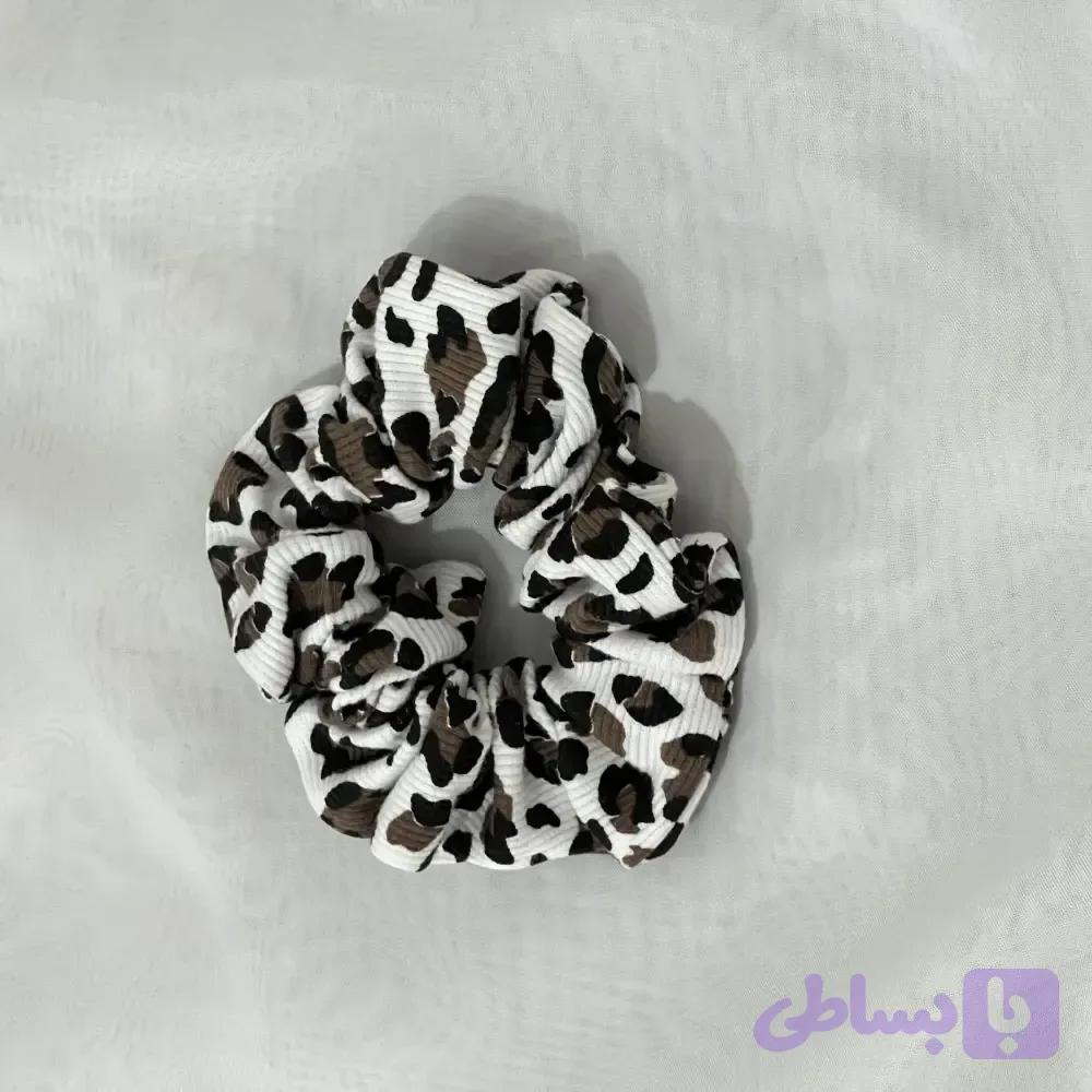 کش مو اسکرانچی زنانه کبریتی پارچه درجه یک محافظ مو کد 1301