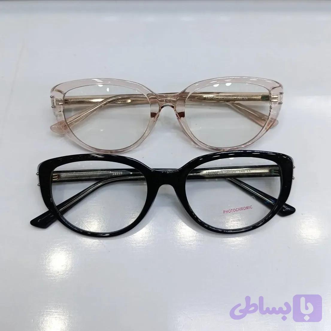 عینک آفتابی زنانه فتوکرومیک دسته سیم با قابلیت تعویض لنز مناسب صورت متوسط و ریز