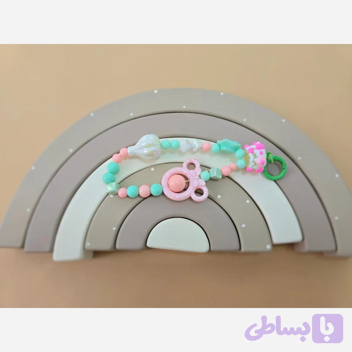 جاکلیدی آویز کیف دخترانه اکسسوری نوزادی