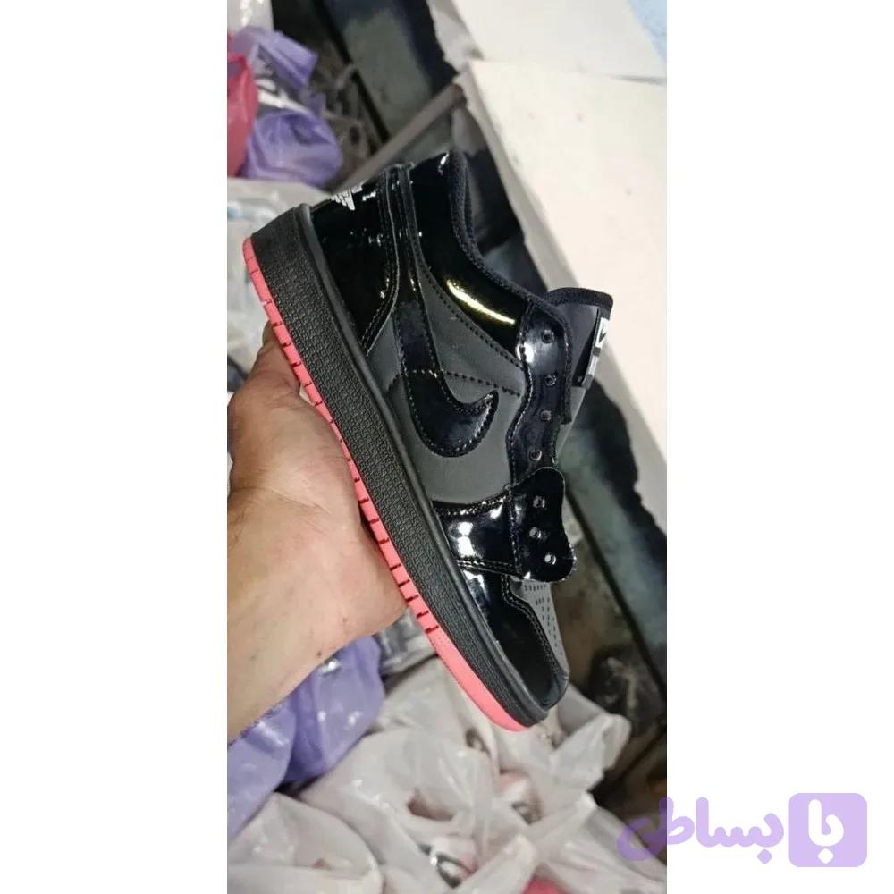 کفش اسپرت مردانه مجلسی اداری مشکی راحتی طبی چرم مصنوعی سایز 41 تا 45