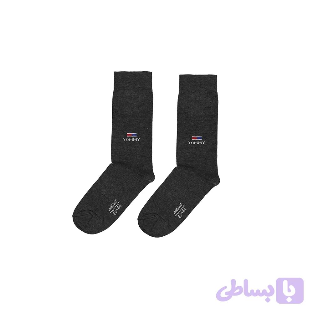 جوراب مردانه ساقدار طرح Tommy فری سایز مناسب سایز 40 تا 44