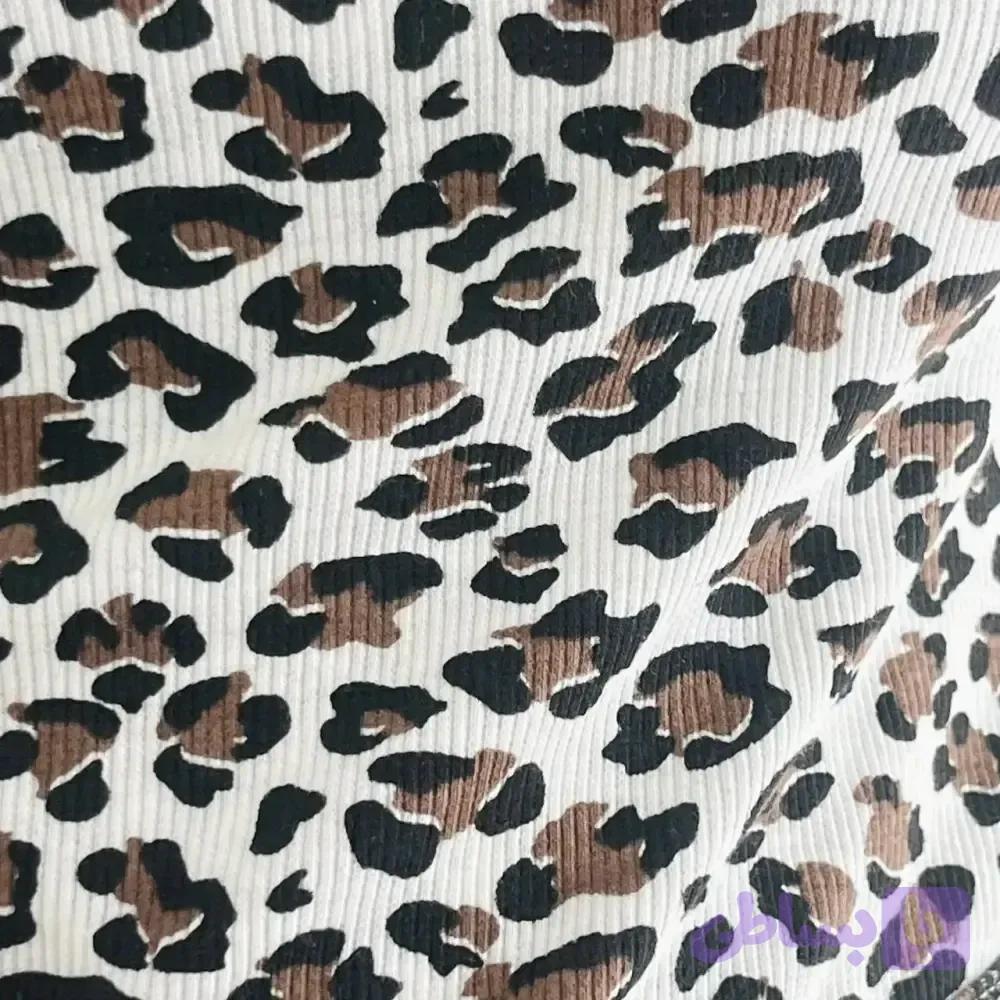 کراپ تیشرت زنانه کبریتی فانتزی مدل 1191