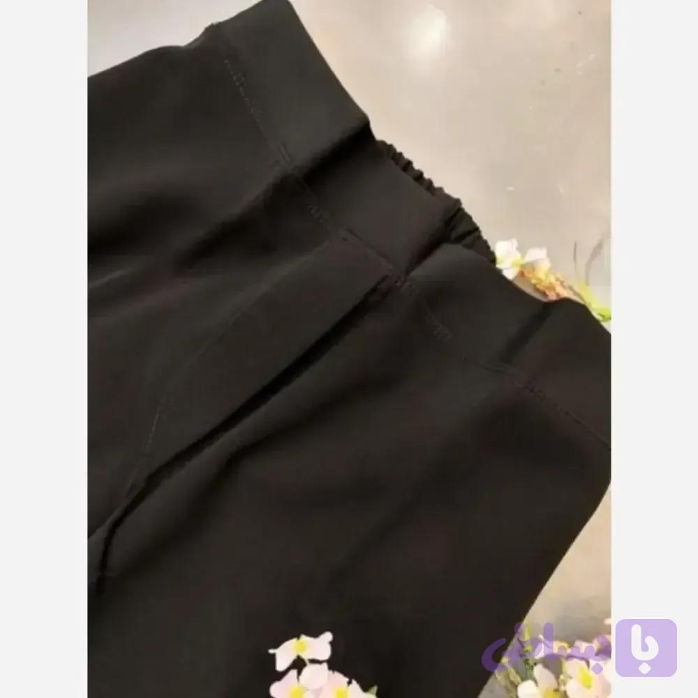 شلوار مازراتی زنانه بگ قد 105 سانت چهار فصل
