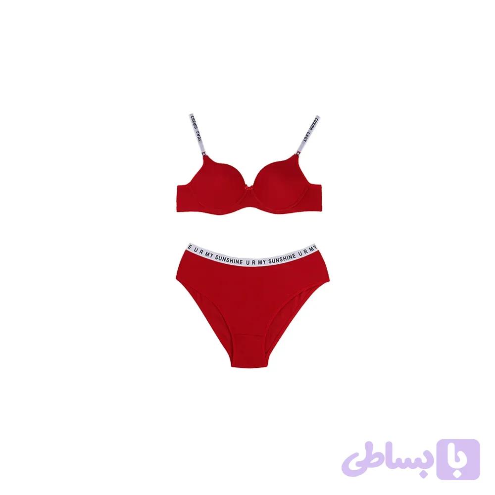 ست شورت و سوتین کبریتی فنردار کش اسپرت براگور سایزبندی 75 تا 90