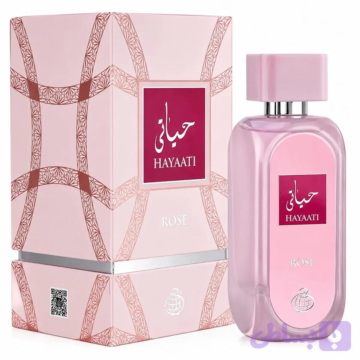 ادوپرفیوم زنانه حیاتی رز فرگرانس ورد 100 میل