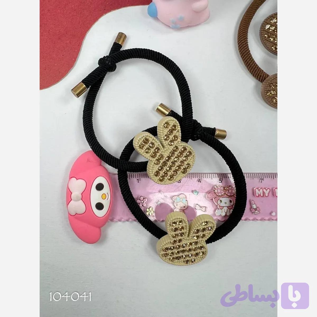 پک دو عددی کش مو دخترانه وارداتی