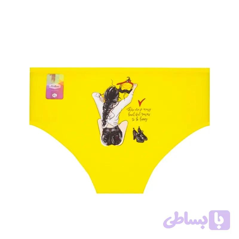 شورت زنانه اسلیپ نخ و پنبه فانتزی طرح خرس و بادکنک سایز XL