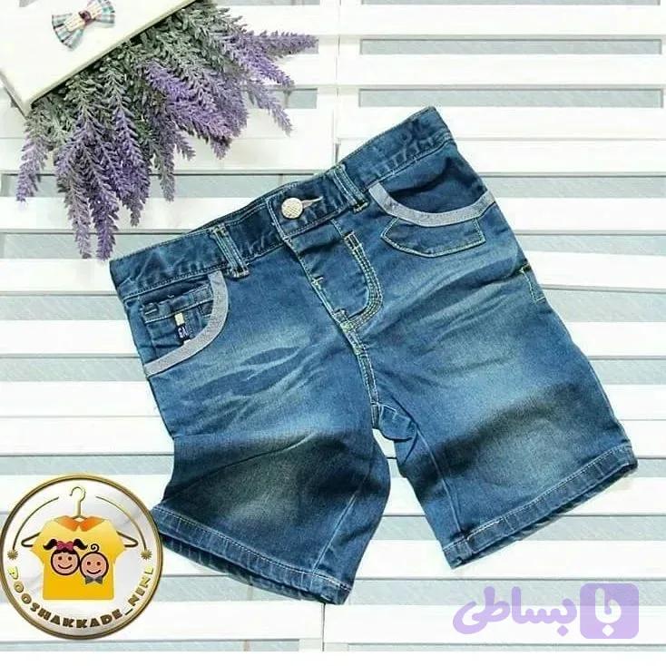 شلوارک جین بچگانه برند GAP مناسب دختر و پسر سایز 2 تا 6 سال