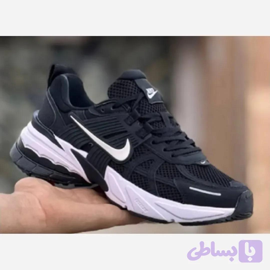 کفش اسپرت مردانه آسیکس مدل ویتوکی رنگ مشکی سفید سایز 41 تا 44